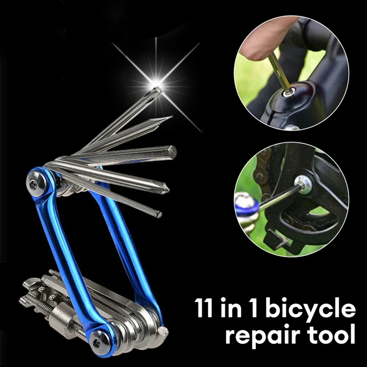 Bicycle Chain - Peralatan Perbaikan Sepeda Multifungsi ABPF 11