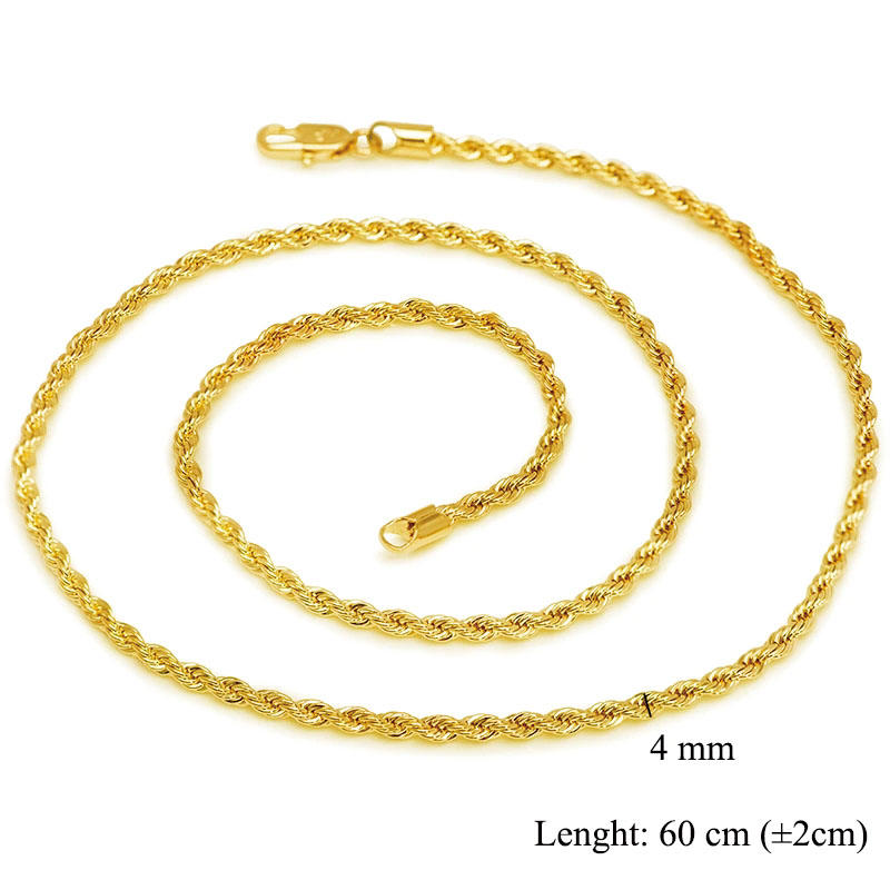 Xcm Chain - XP perhiasan-( 60 cm x 4mm)