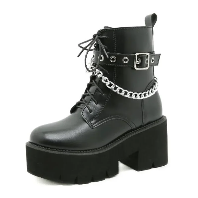 Motorcycle Chain - Sepatu Bot Sepeda Motor Mewah Wanita