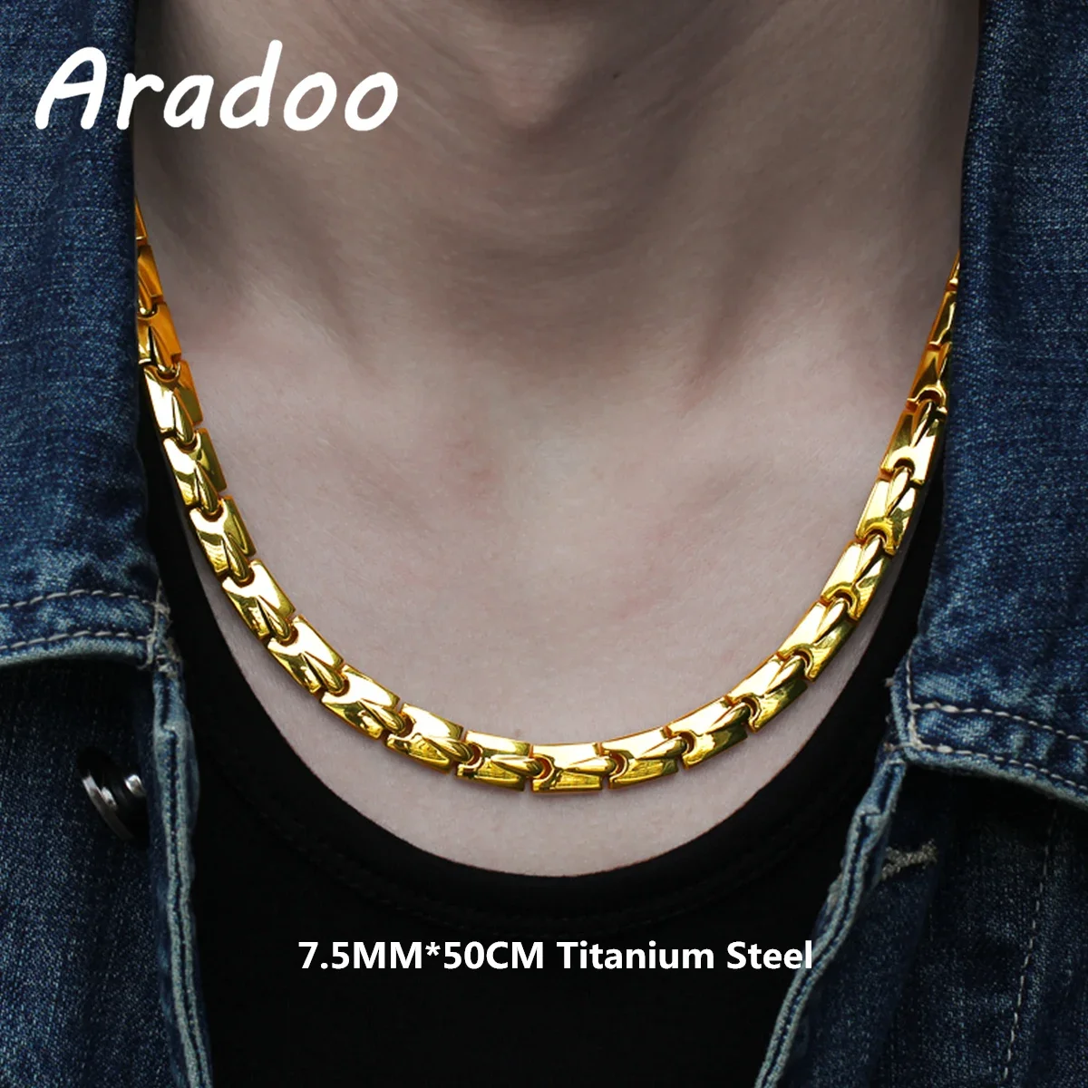Kalung baja Titanium Anion Ant - Ansi Chain ulasan dan harga