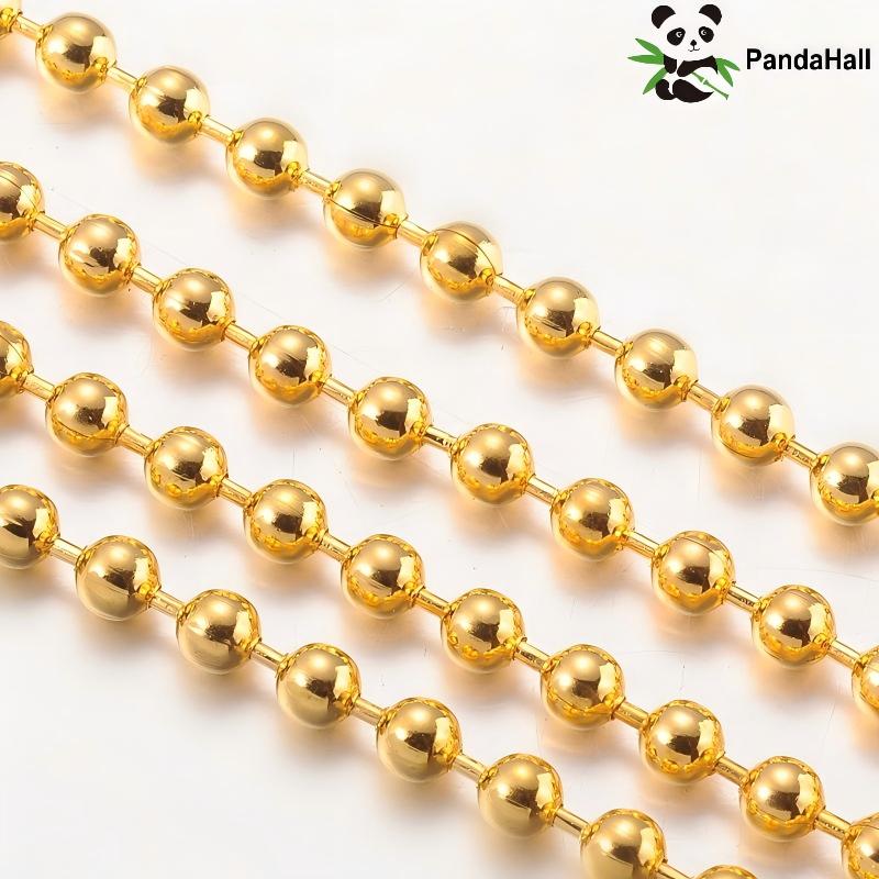 PandaHall Rantai Bola Besi yan - Roller Chain ulasan dan harga