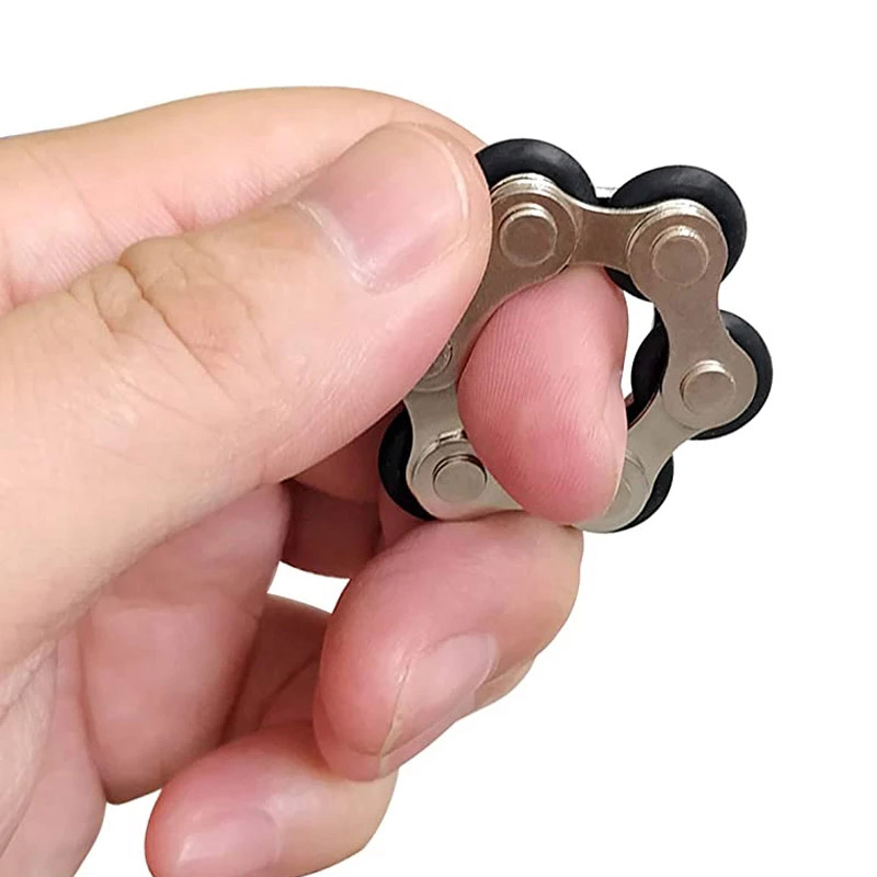 Mainan Fidget rantai rol seped - Roller Chain ulasan dan harga