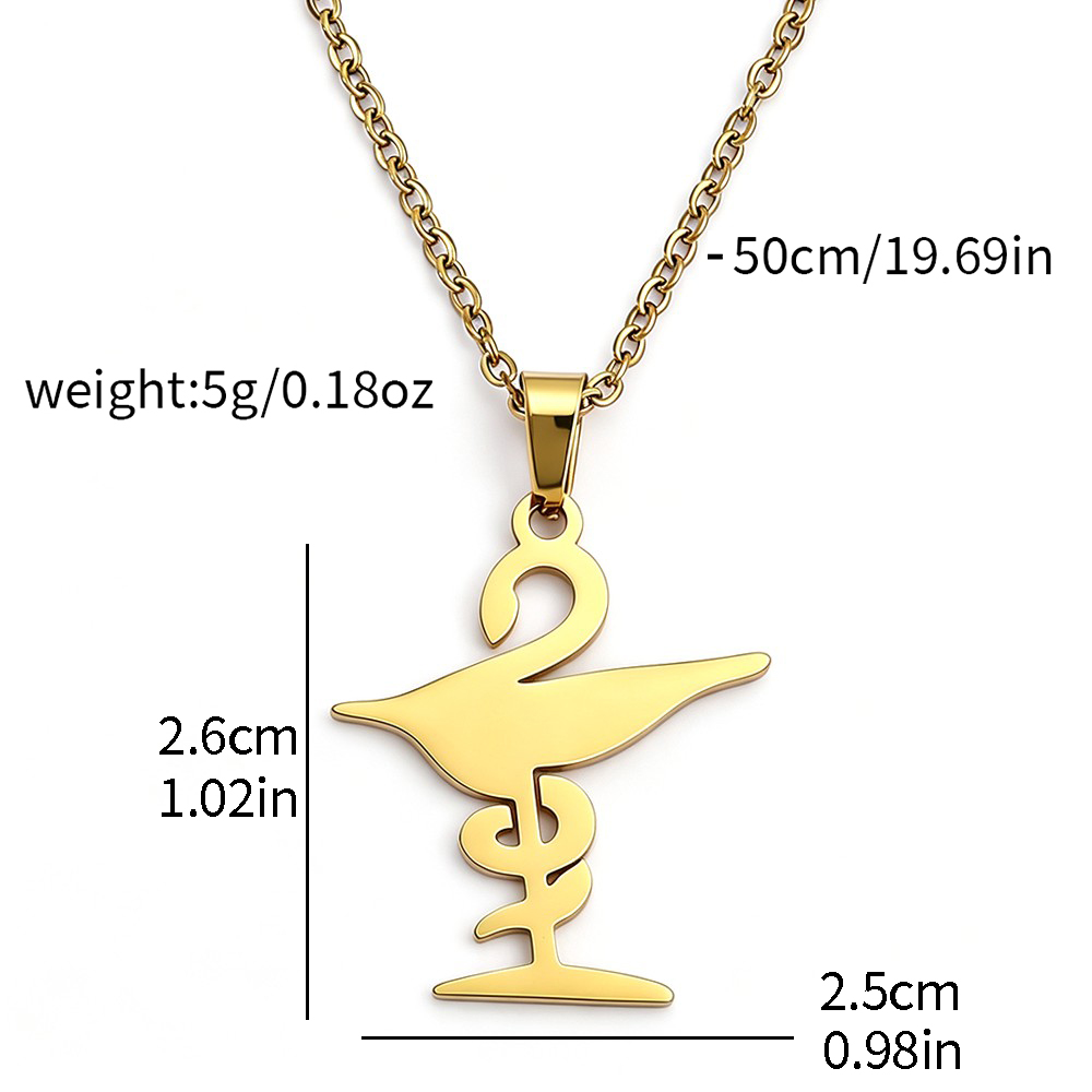 Kalung dengan liontin berbentu - Steel Chain ulasan dan harga