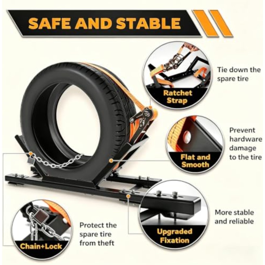 Rak Ban Cadangan Truk Semi Ber - Steel Chain ulasan dan harga