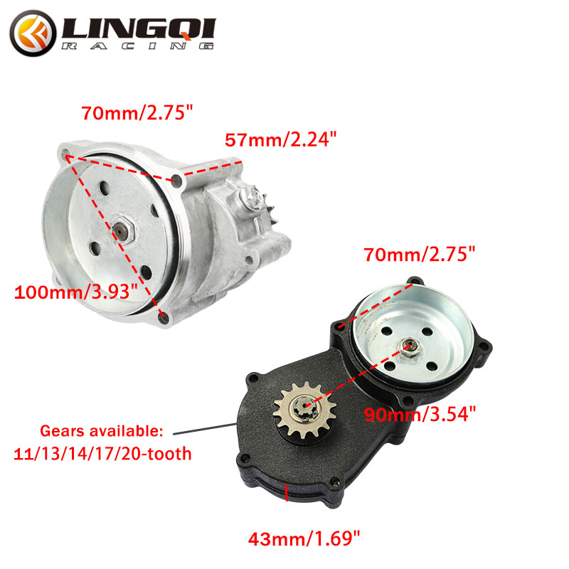 LINGQI sistem transmisi sepeda - Sprocket Chain ulasan dan harga