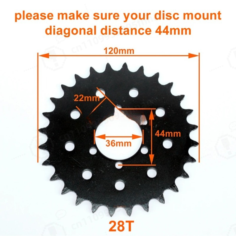 DIY 250W 350W Solusi Murah Mot - Sprocket Chain ulasan dan harga